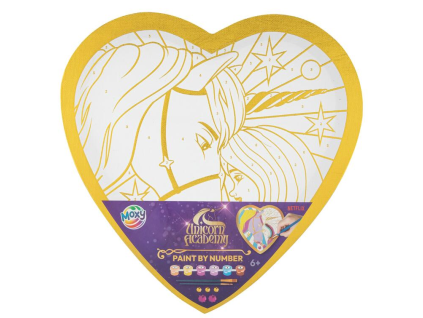 Malování podle čísel Jednorožčí akademie