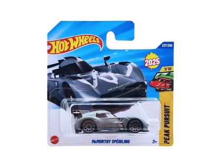 Hot Wheels McMurtry Spérling šedý