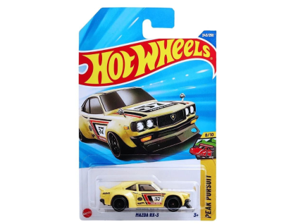 Hot Wheels Mazda RX 3 žlutá