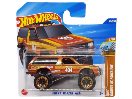Hot Wheels Chevy Blazer 4x4 hnědé