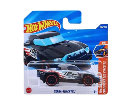 Hot Wheels Terra Tracktyl šedé
