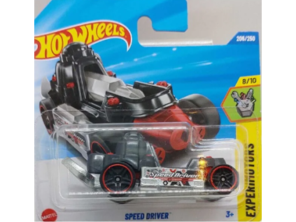 Hot Wheels Speed Driver šedý