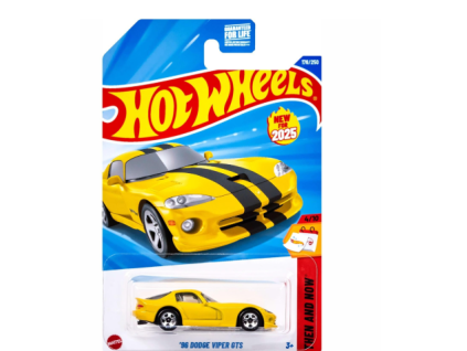 Hot Wheels 96 Dodge Viper GTS žlutý