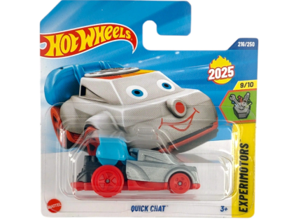 Hot Wheels Quick Chat červený