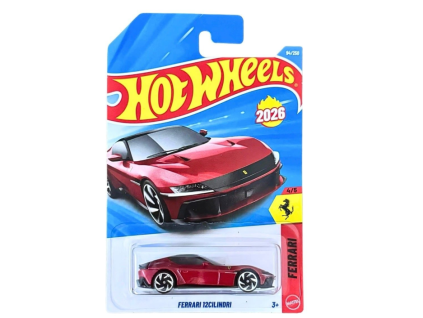 Hot Wheels Ferrari 12 Cilindri