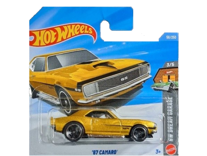 Hot Wheels 67 Camaro zlaté