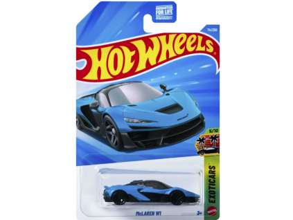 Hot Wheels McLaren W1 modrý