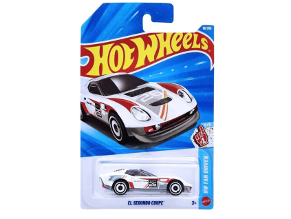 Hot Wheels EL Segundo Coupe bílé