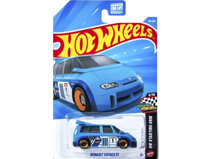 Hot Wheels Renault Espace F1 modrý