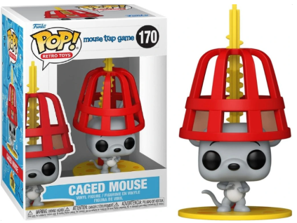 Funko Pop! 170 Mouse Trap Game Caged Mouse
