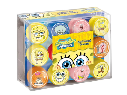 Razítka Spongebob 12ks