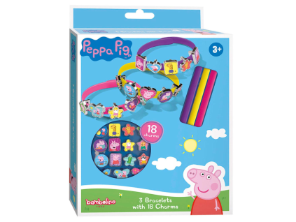 Vyrob si náramky Prasátko Peppa