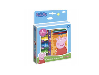 Kreativní set s razítky Prasátko Peppa