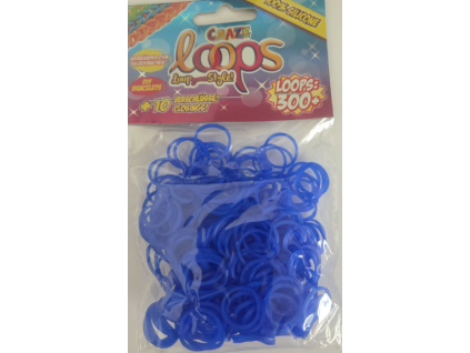 Gumičky Loom tmavě modré 300ks