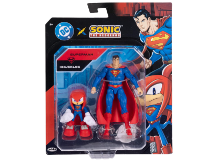 Figurky Sonic the Hedgehog Superman a Knuckles 2pack