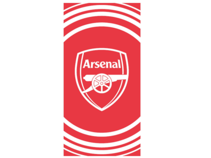 Plážová osuška Arsenal 70x140cm