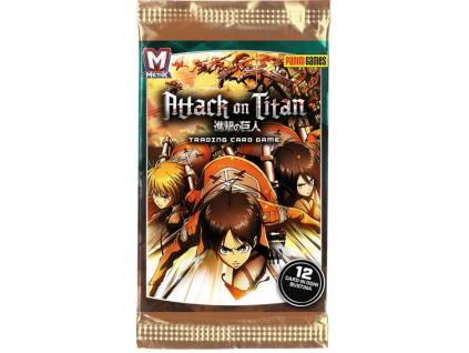Sběratelské karty Attack on Titan Balíček