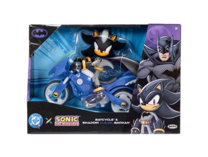 Figurka Sonic The Hedgehog Shadow a Batcycle 12cm