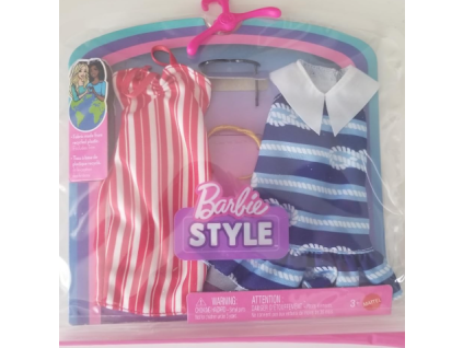 Barbie Style Obleček 2ks JJN94