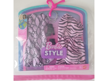 Barbie Style Obleček 2ks JJN92