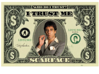 Plakát Scarface Dollar