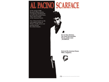 Plakát Scarface One Sheet