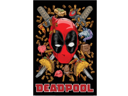 Plakát Deadpool Chimichanga 91x61cm