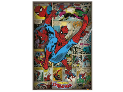 Plakát Spiderman retro
