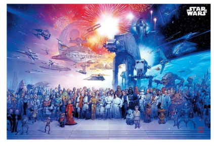 Plakát Star Wars Universe