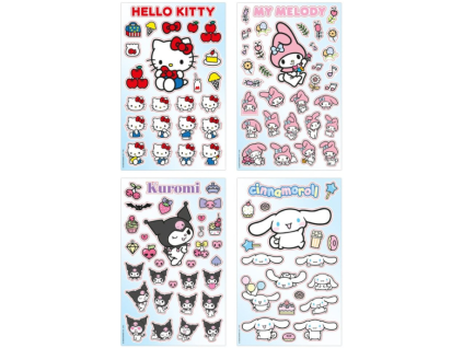 Samolepky Hello Kitty and Friends 04 Basic