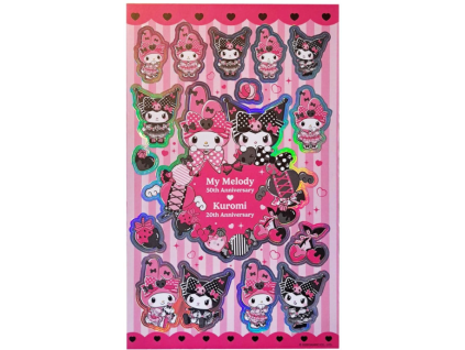 Samolepky Kuromi and My Melody