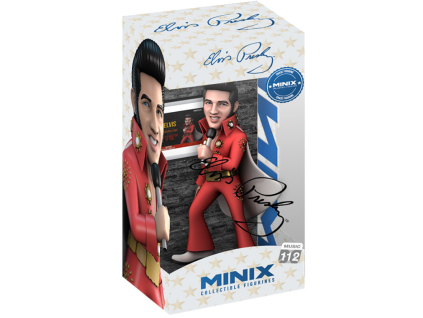 Figurka Minix Elvis Red Suit Limited Chase Edition