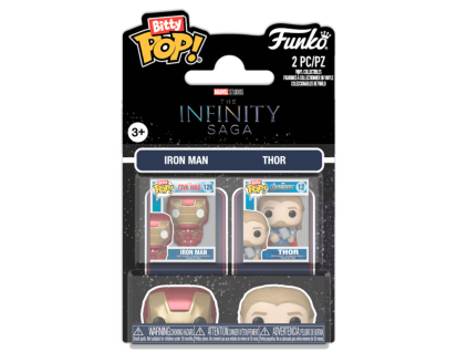 Funko Bitty Pop Marvel Iron Man and Thor