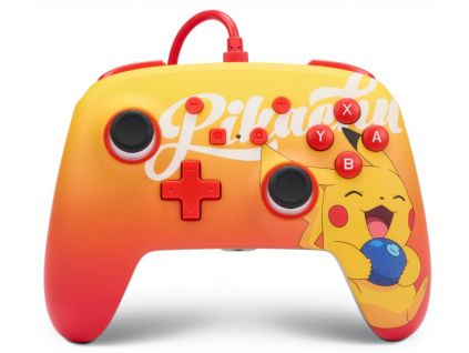 Switch Drátový ovladač Pikachu Oran Berry PowerA