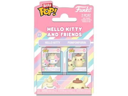 Funko Bitty Pop! anrio Hello Kitty and Pompompurrin