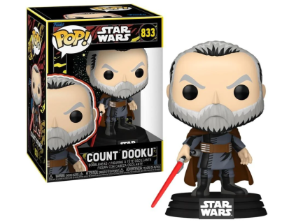 Funko Pop! 833 Star Wars Count Dooku