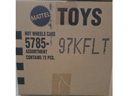 Sada autíček Hot Wheels 5785 97KFLT 72ks