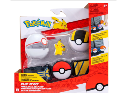 Pokémon Clip N Go Belt Set Pikachu