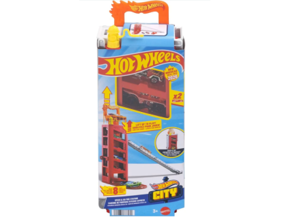 Hot Wheels City Mini Hasičárna Speed and Go