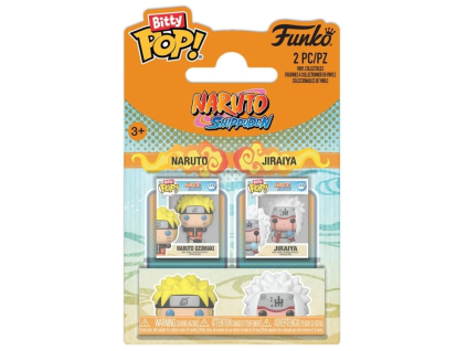 Funko Bitty Pop! Naruto Shippuden Naruto and Jiraiy