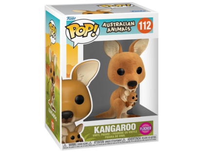 Funko Pop! 112 Australian Animals Kangaroo Flocked