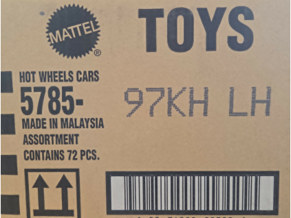 Sada autíček Hot Wheels 5785 97KHLH 72ks