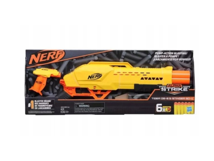 Pistole Nerf Alpha Strike 3 Tiger DB6 a Stinger SD1