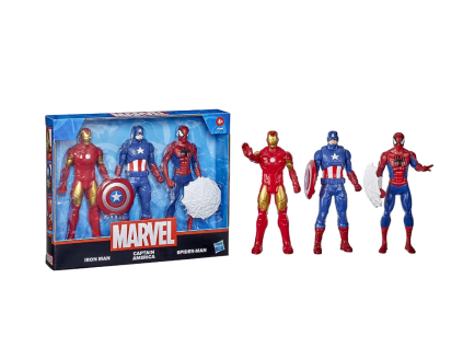 Figurky Marvel Action 3ks