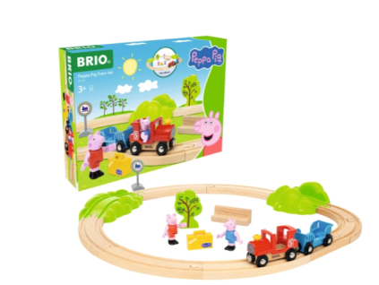 BRIO 636123 Vlaková sada Prasátko Peppa