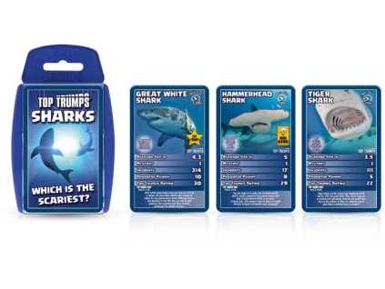 Top Trumps Specials Sharks