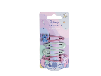 Sponky do vlasů Stitch 4ks