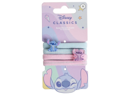 Gumičky do vlasů Stitch 4ks