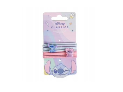 Gumičky do vlasů Stitch 8ks