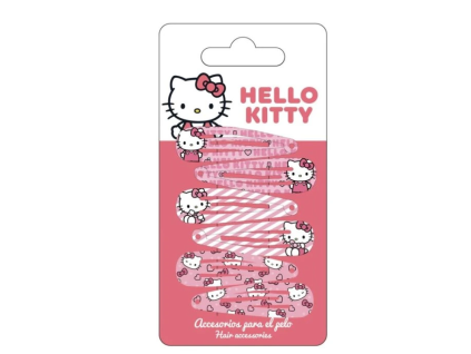 Sponky do vlasů Hello Kitty 6ks